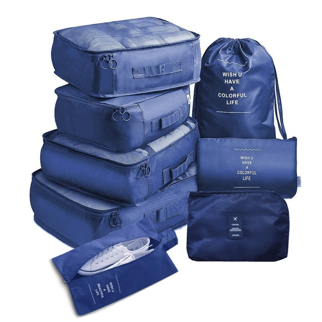 TravelPro 8-Piece Organizer Set