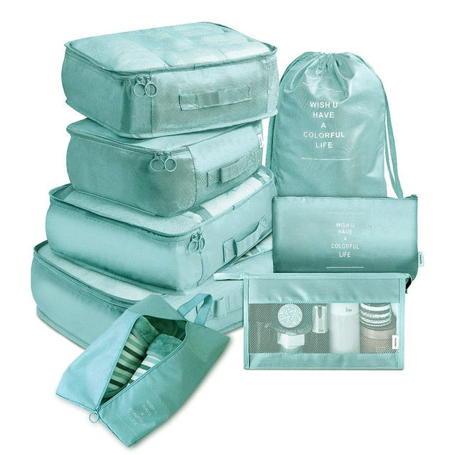 TravelPro 8-Piece Organizer Set