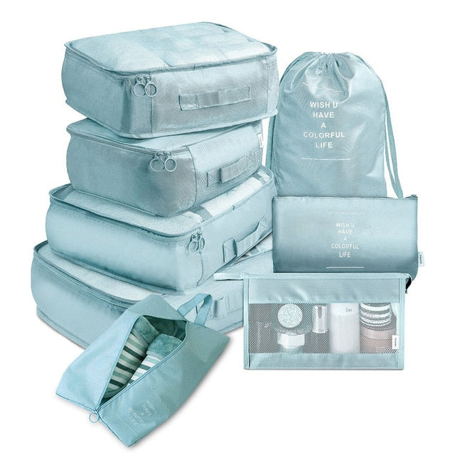 TravelPro 8-Piece Organizer Set