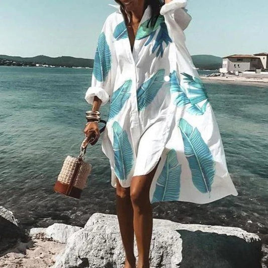 Oversized Fly Away Easy Travel Dress