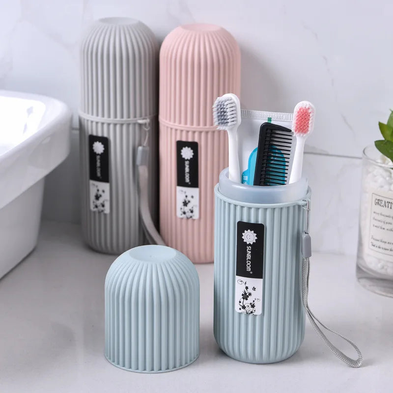 Portable Toothpaste Toothbrush Protect Holder Case Travel Camping Storage Box