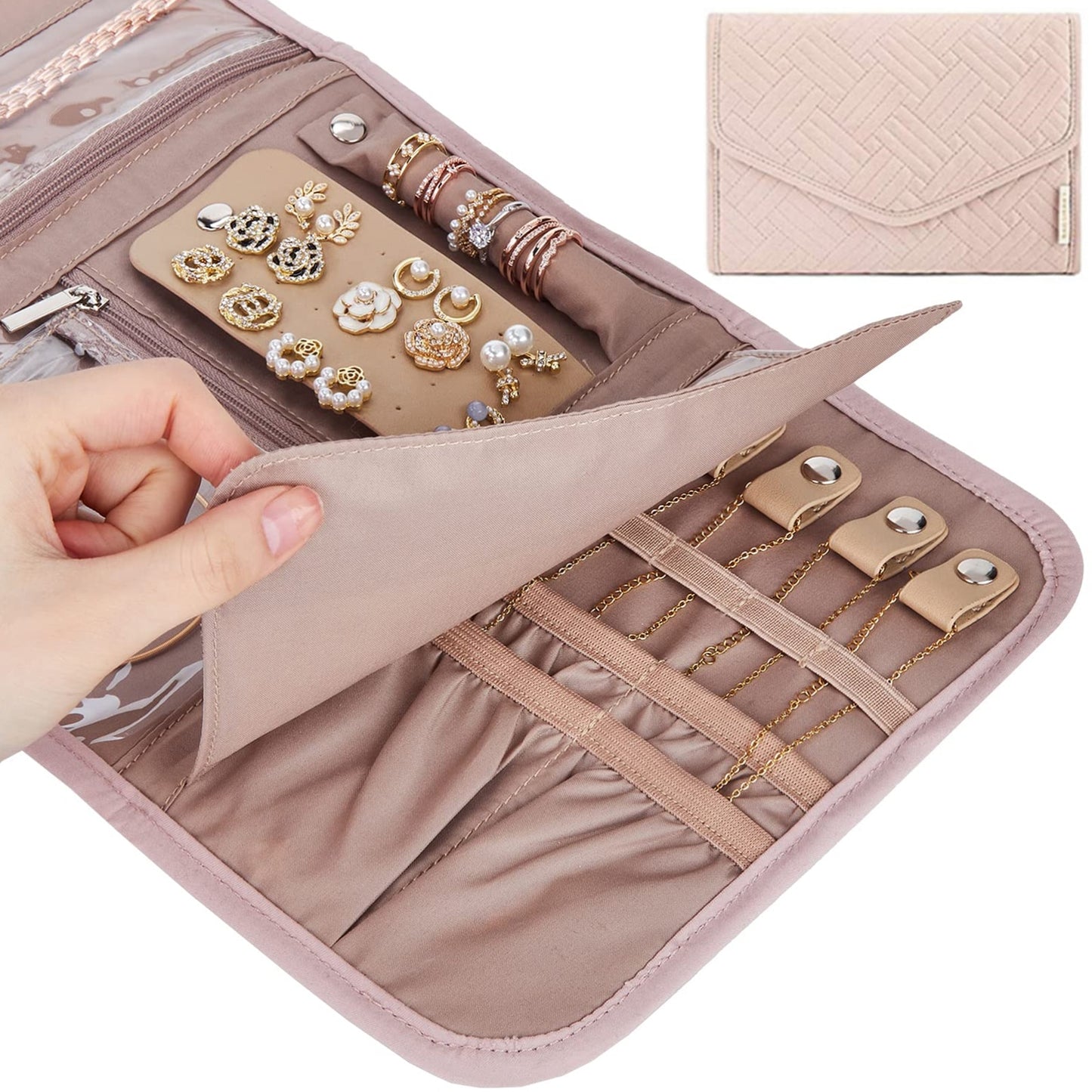 Travel Chic Jewelry Roll