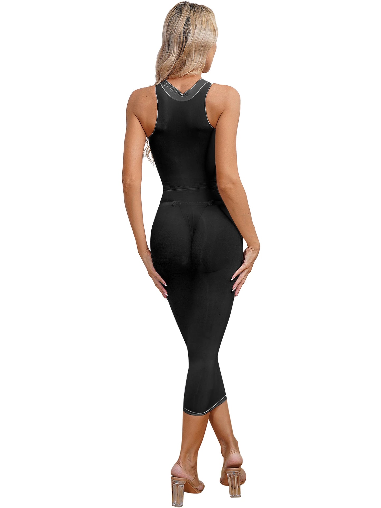 Womens See Though Bodycon Dress