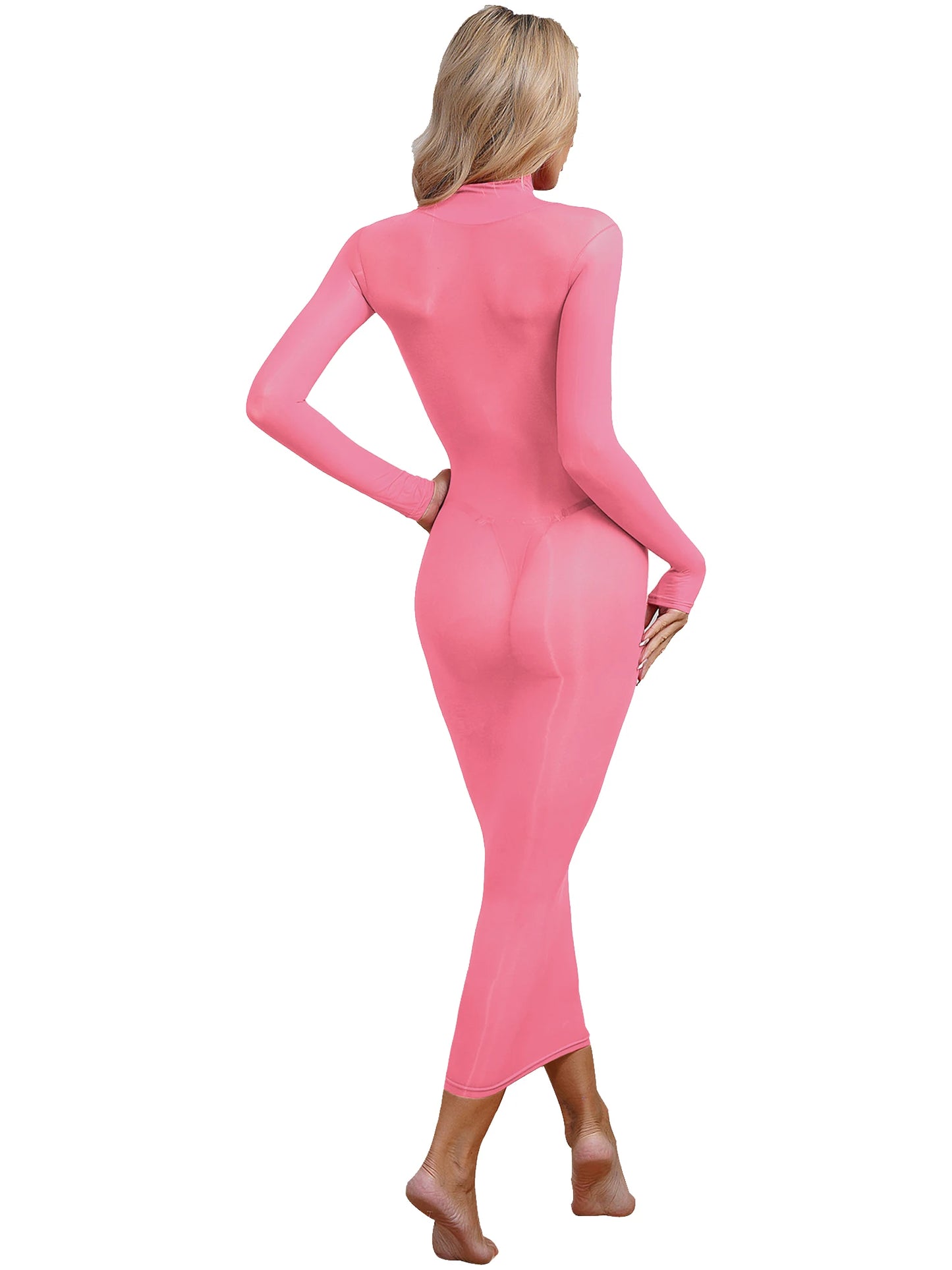 Womens See Though Bodycon Dress