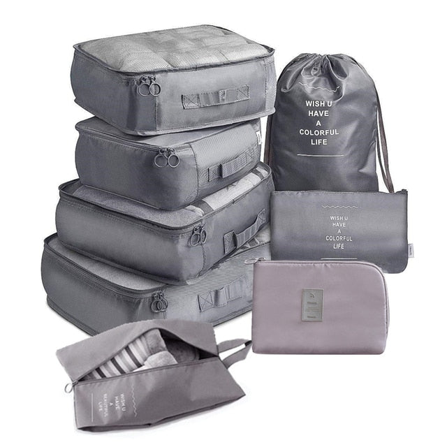 TravelPro 8-Piece Organizer Set