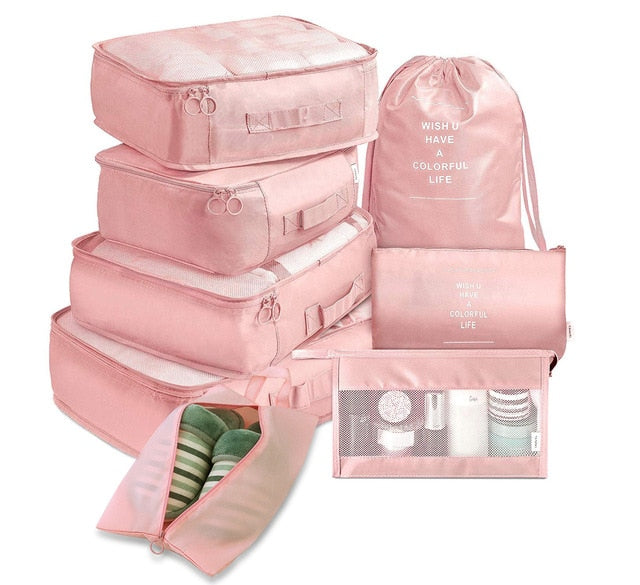 TravelPro 8-Piece Organizer Set