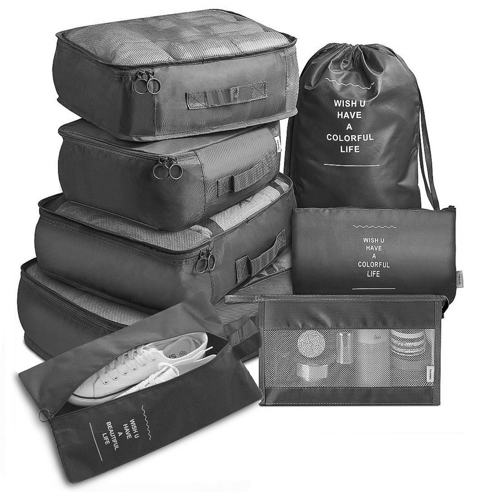 TravelPro 8-Piece Organizer Set