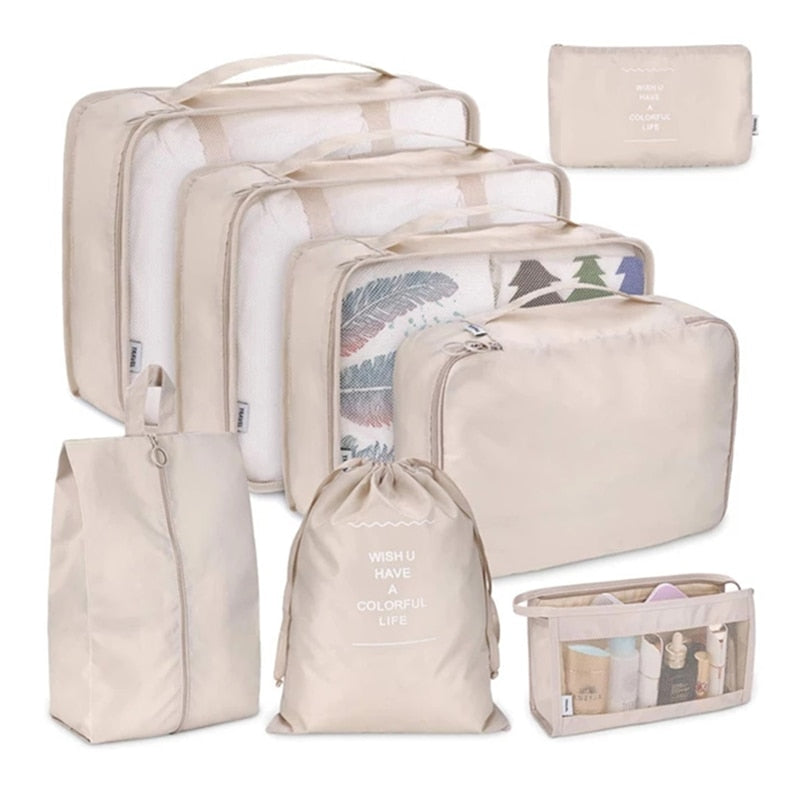 TravelPro 8-Piece Organizer Set